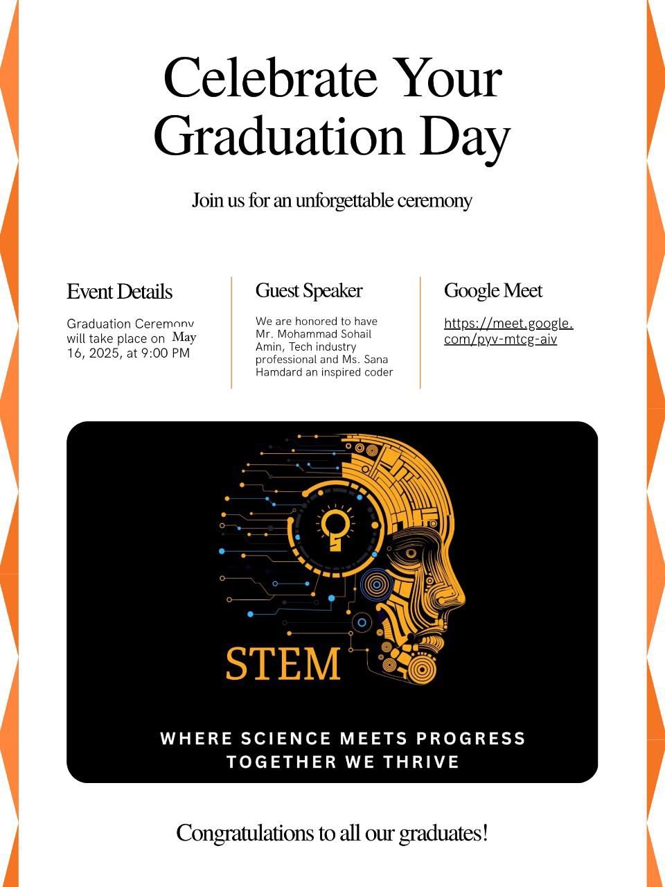 STEM Education — STEM graduation & classes (4)